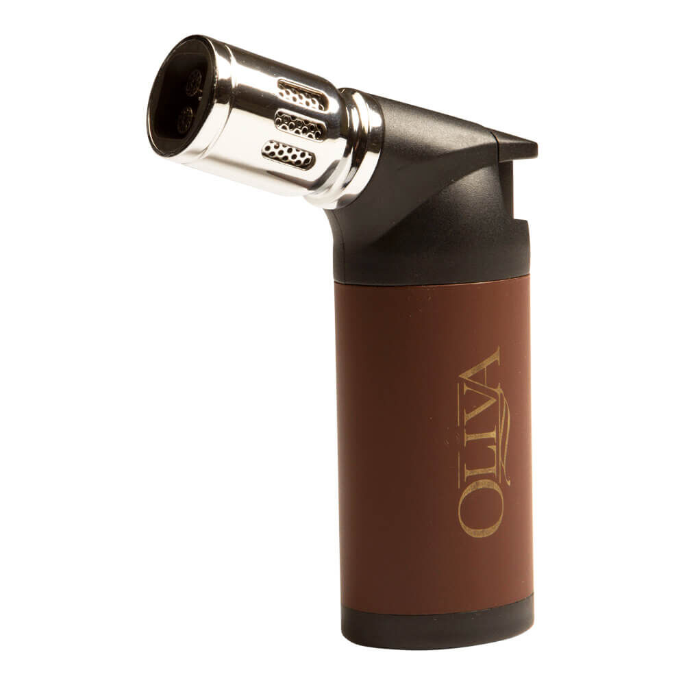 Cigar Lighters Oliva Quad Flame Lighter w/ Logo JRCigars